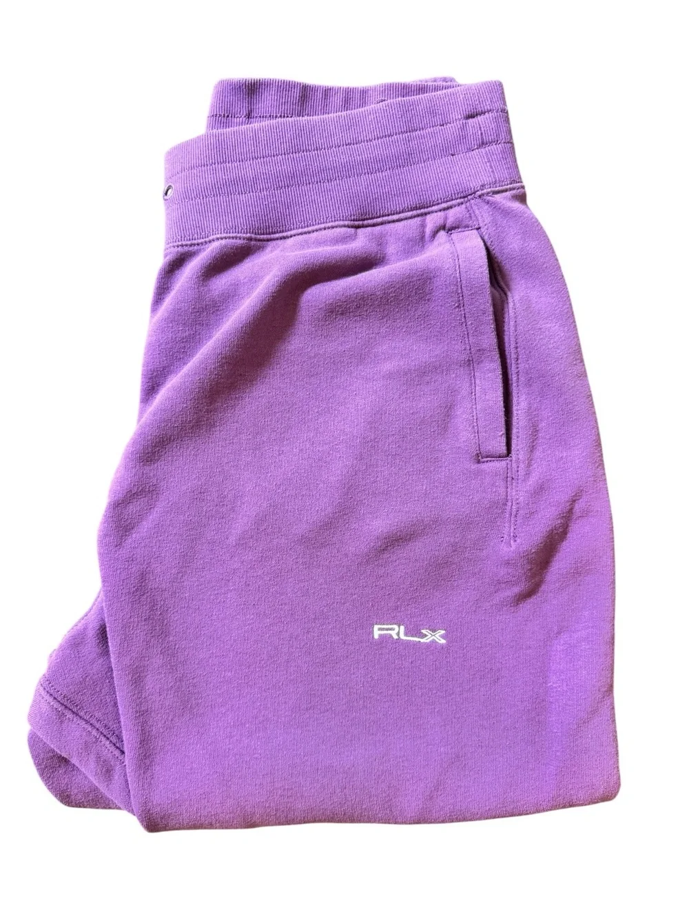 Ralph Lauren RLX Lavender Track Pants & Sweatshirt Set